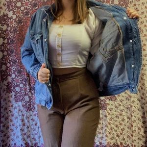 AE Boyfriend Fit 80s Denim Jacket